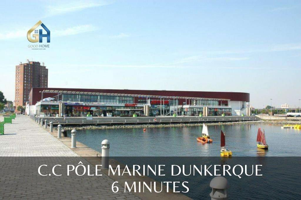 *Villa Marine*La Vigie - Duplex Coudekerque-Branche Exterior foto